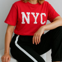 Printed NYC T-shirt - Image 2