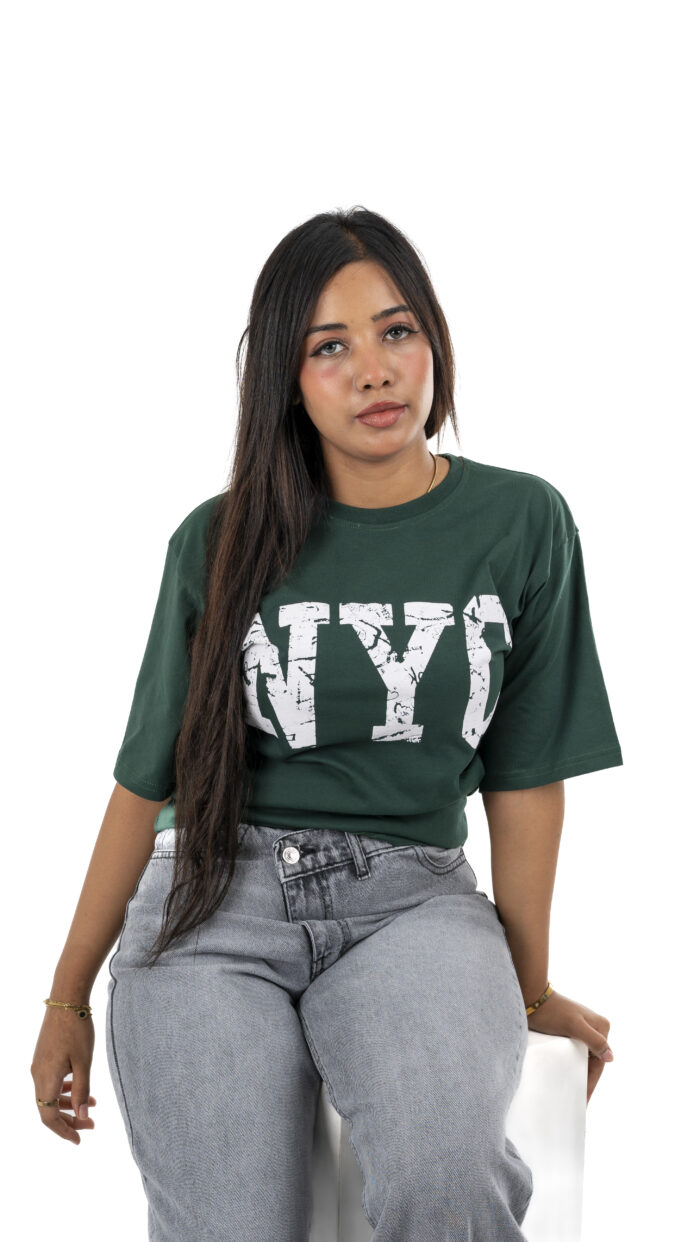 Printed NYC T-shirt - Image 7