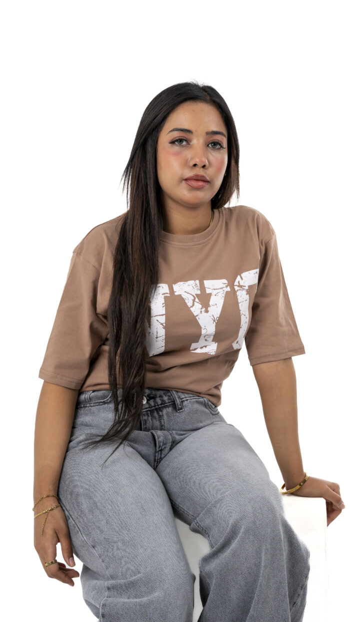 Printed NYC T-shirt - Image 8
