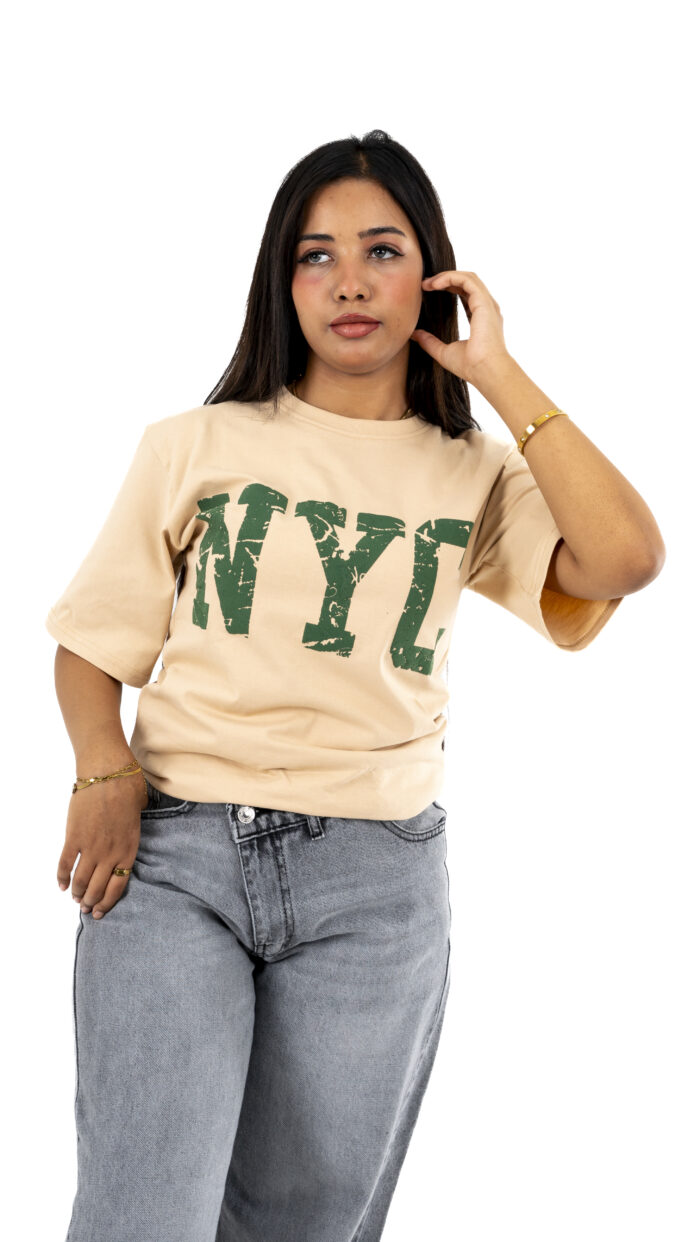 Printed NYC T-shirt - Image 9