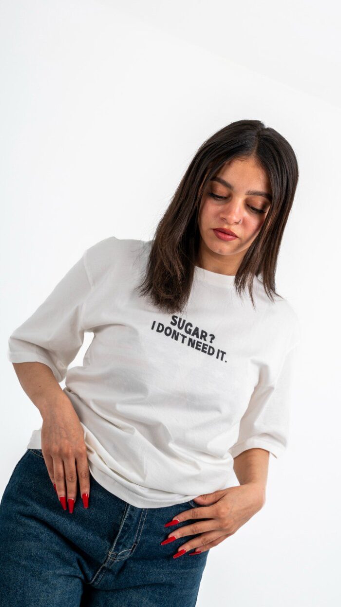 "Sugar? I Don't Need It" Graphic Tee - Image 7