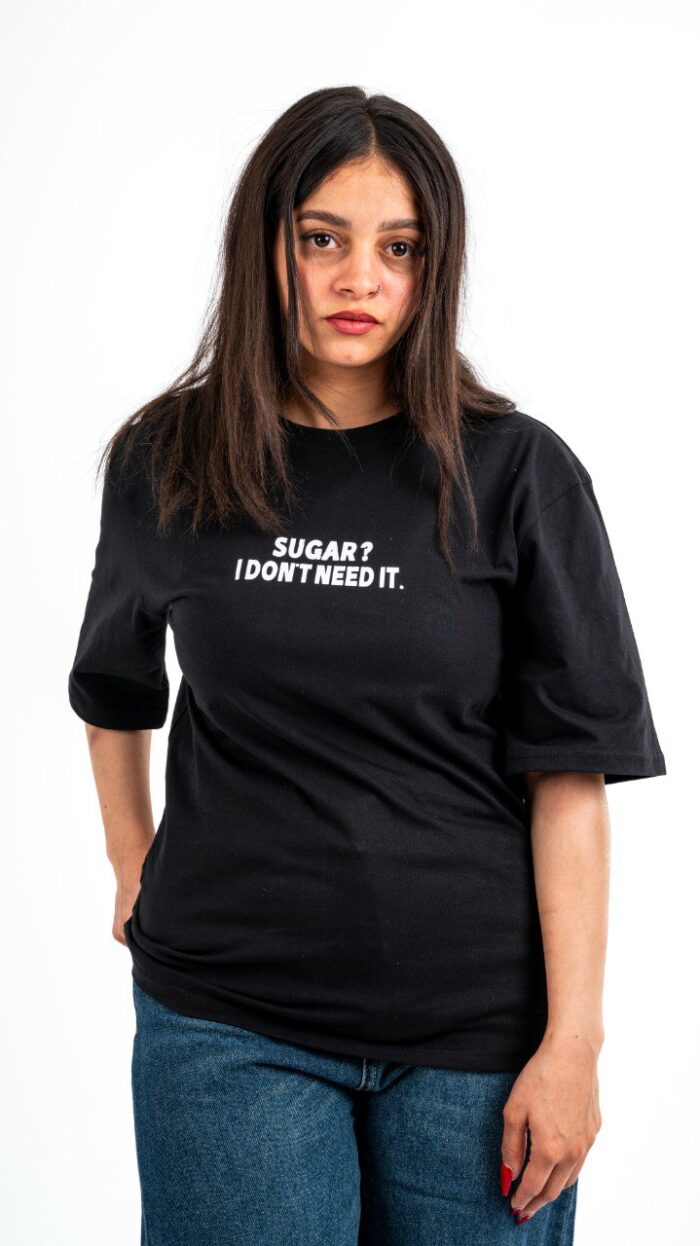 "Sugar? I Don't Need It" Graphic Tee - Image 4