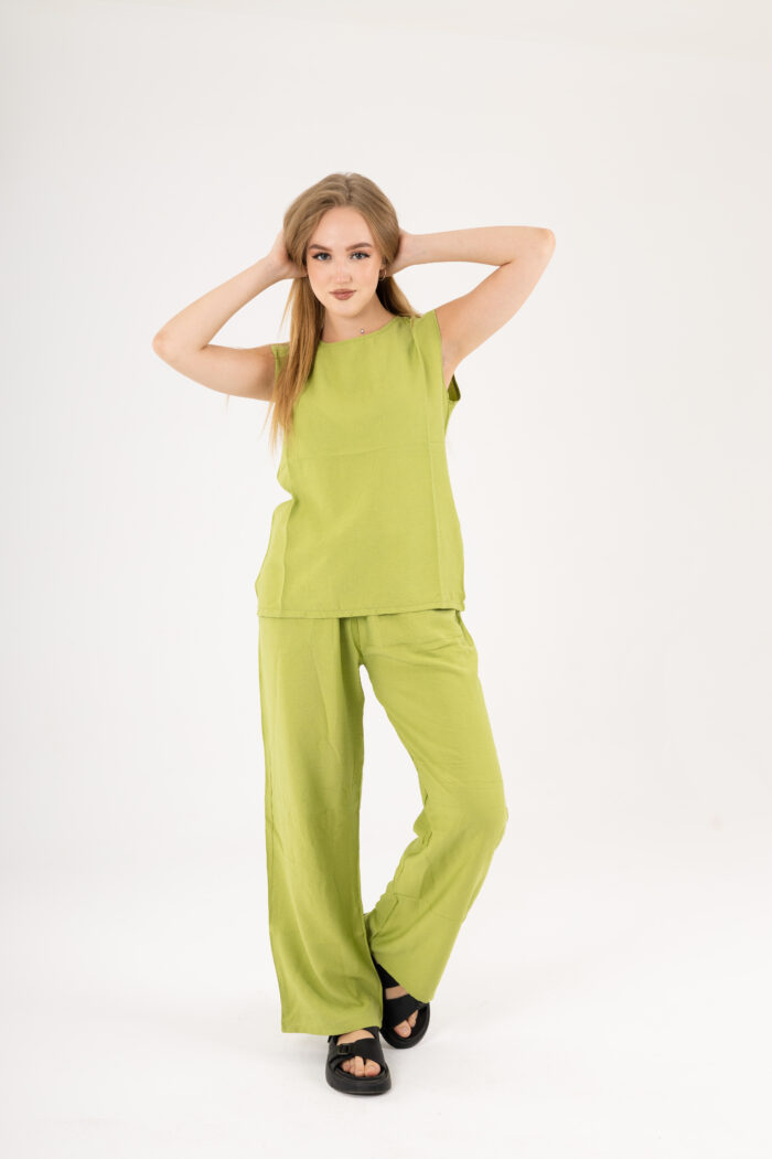 Su linen sleeveless set - Image 17