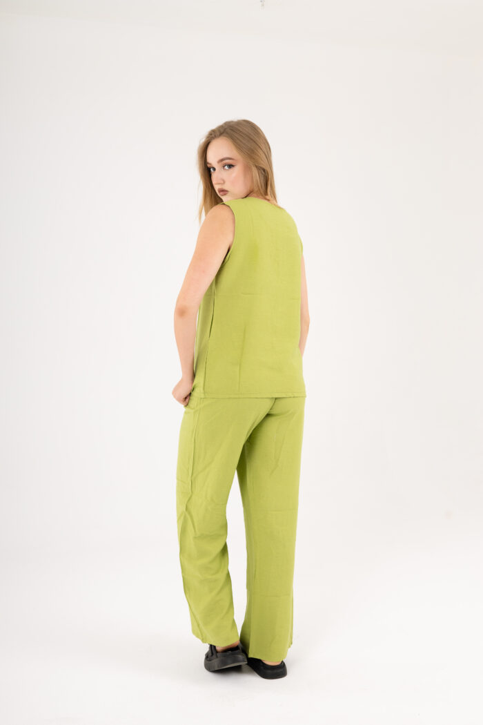 Su linen sleeveless set - Image 16
