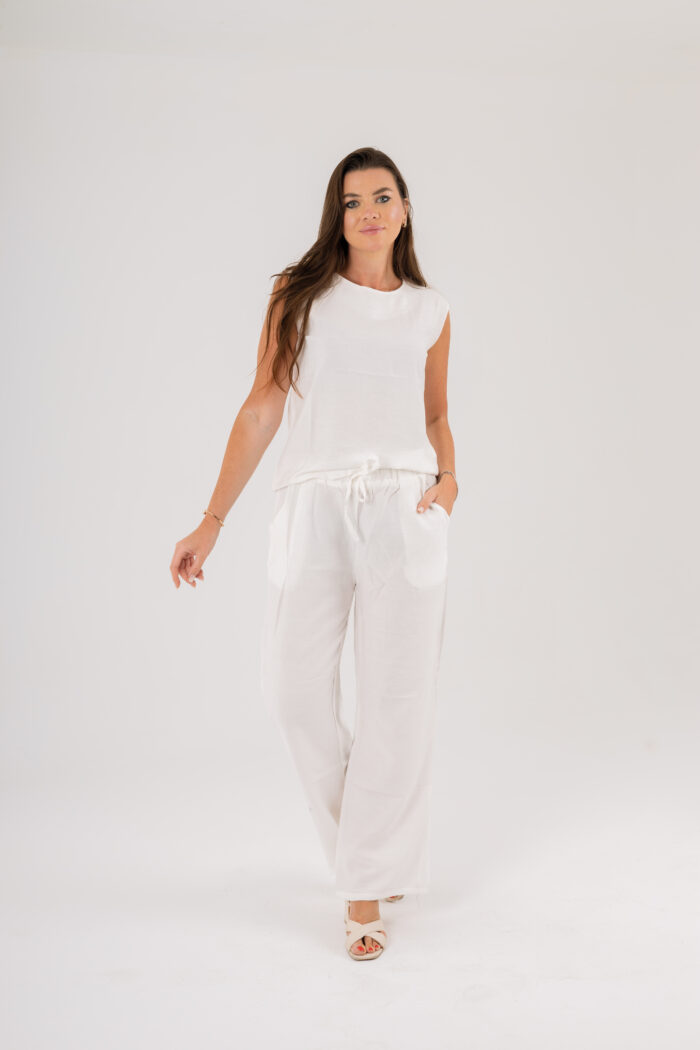 Su linen sleeveless set - Image 14