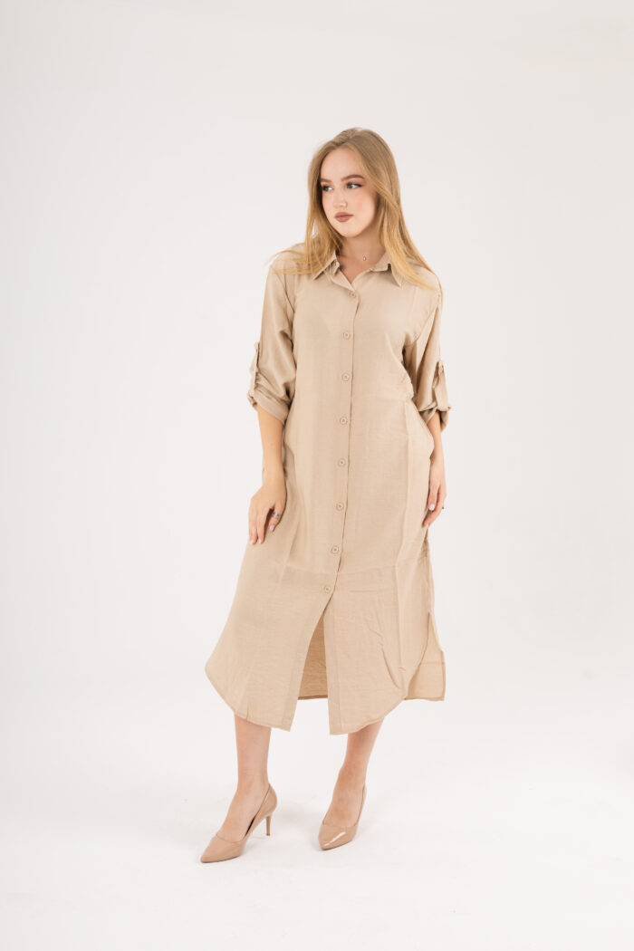 Long Shirt Dress linen - Image 24