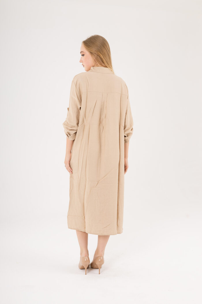 Long Shirt Dress linen - Image 23