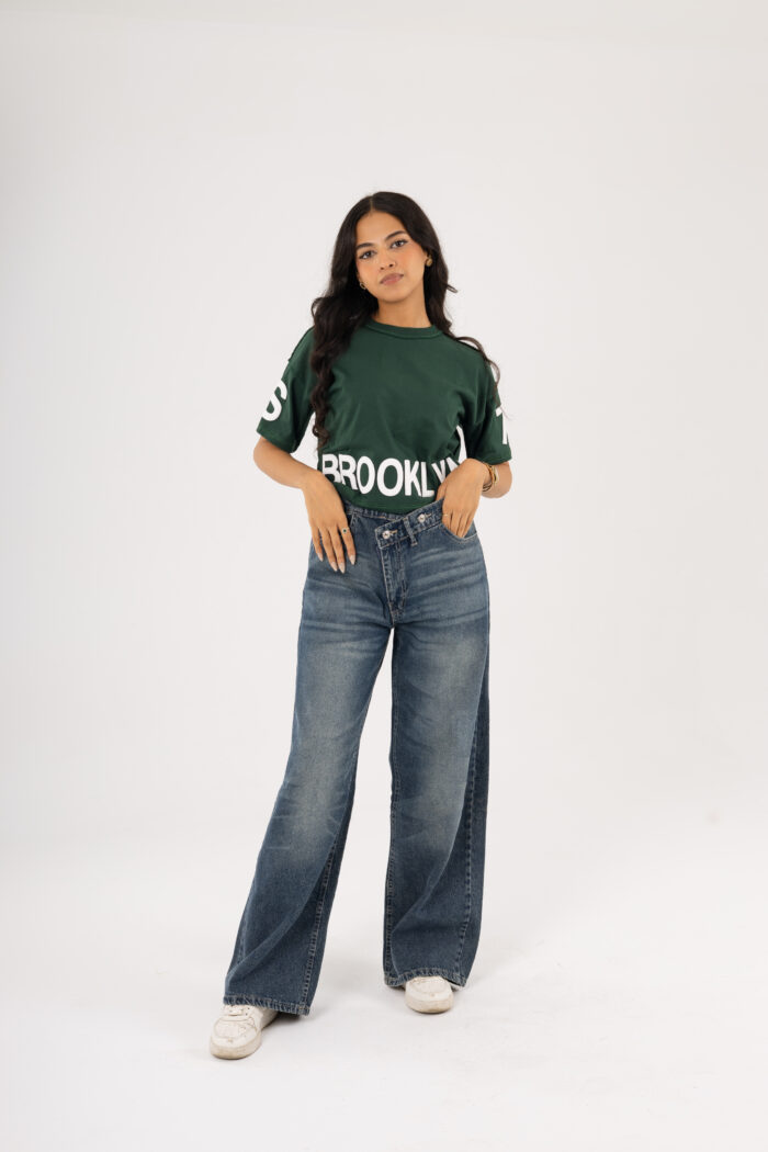 Brooklyn Vibes – Printed Crop T-shirt - Image 26