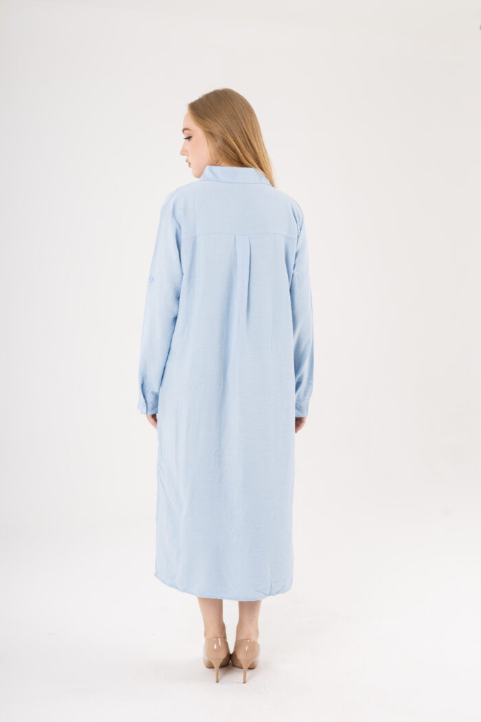 Long Shirt Dress linen - Image 15