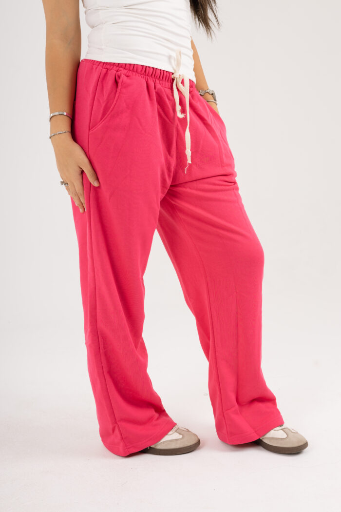 Wide-Leg Basic Sweatpants - Image 12