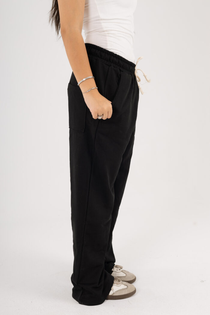 Wide-Leg Basic Sweatpants - Image 19