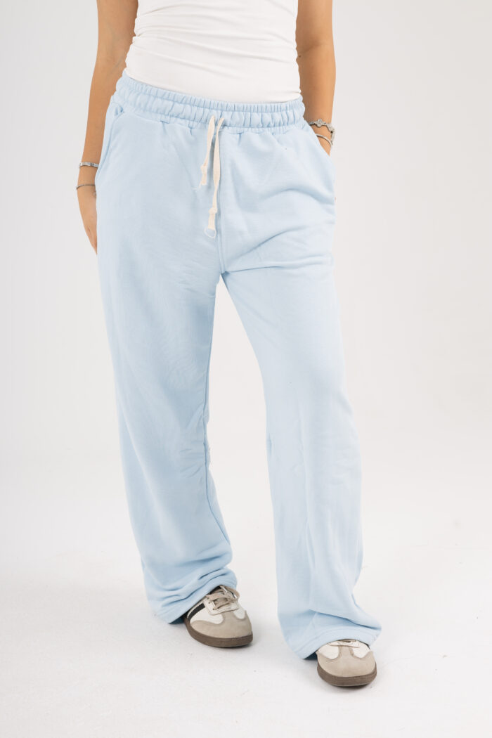 Wide-Leg Basic Sweatpants - Image 24