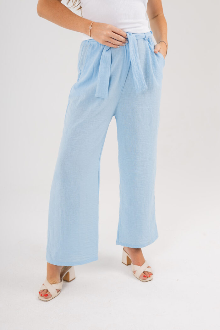 Boho Linen Trousers - Image 14