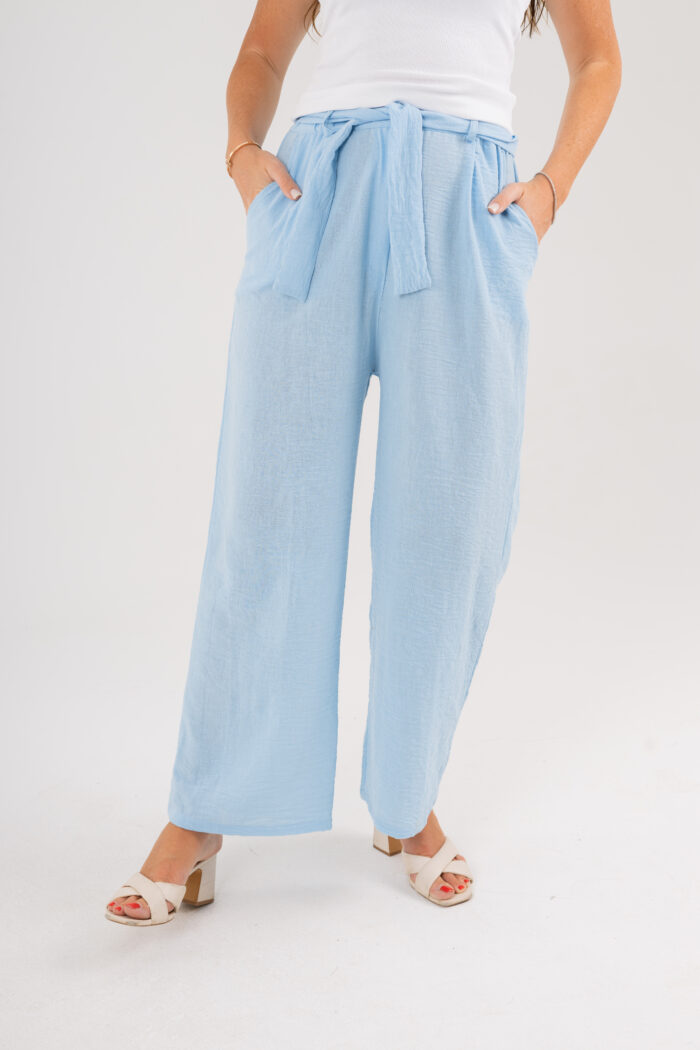 Boho Linen Trousers - Image 13