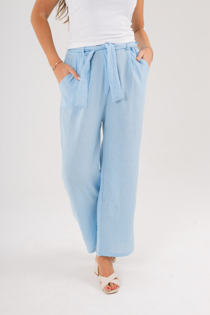 Boho Linen Trousers - Image 12