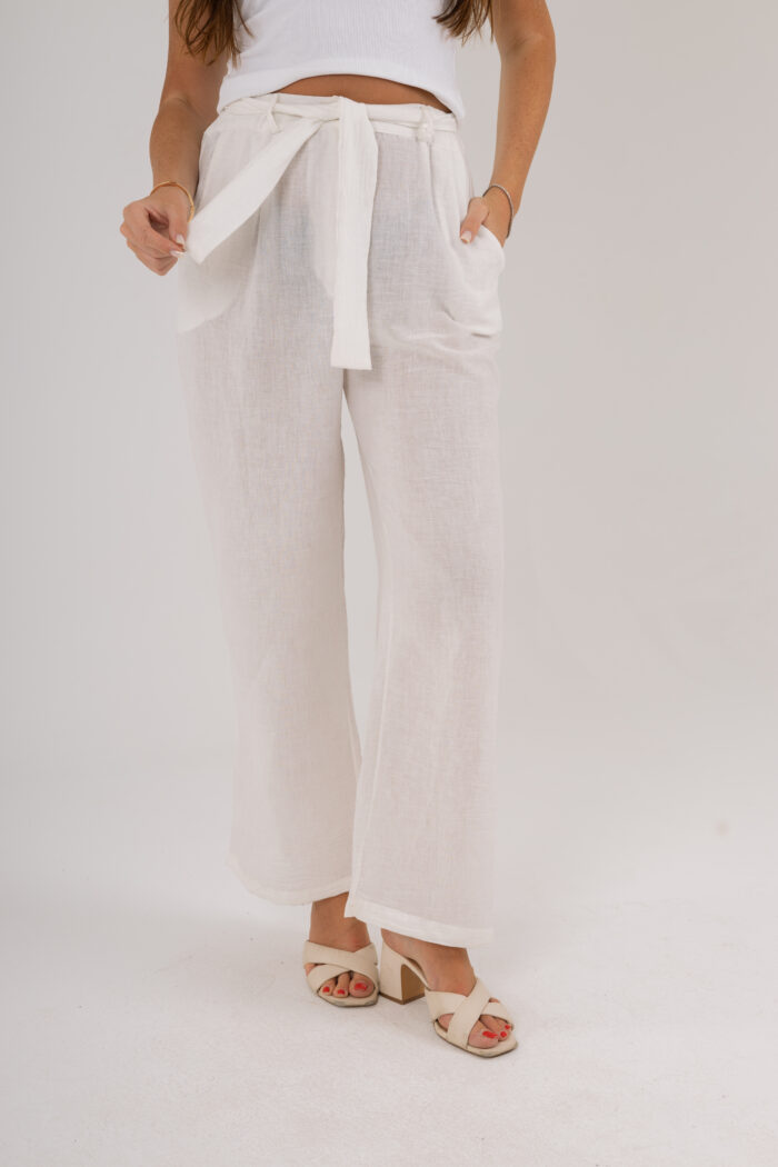 Boho Linen Trousers - Image 5