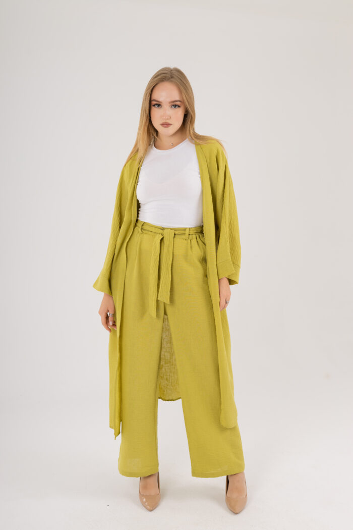 Boho Linen long Set - Image 4