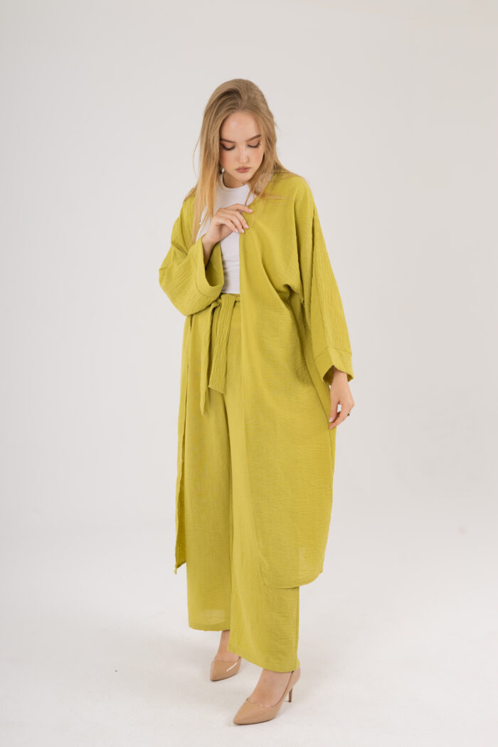 Boho Linen long Set - Image 5