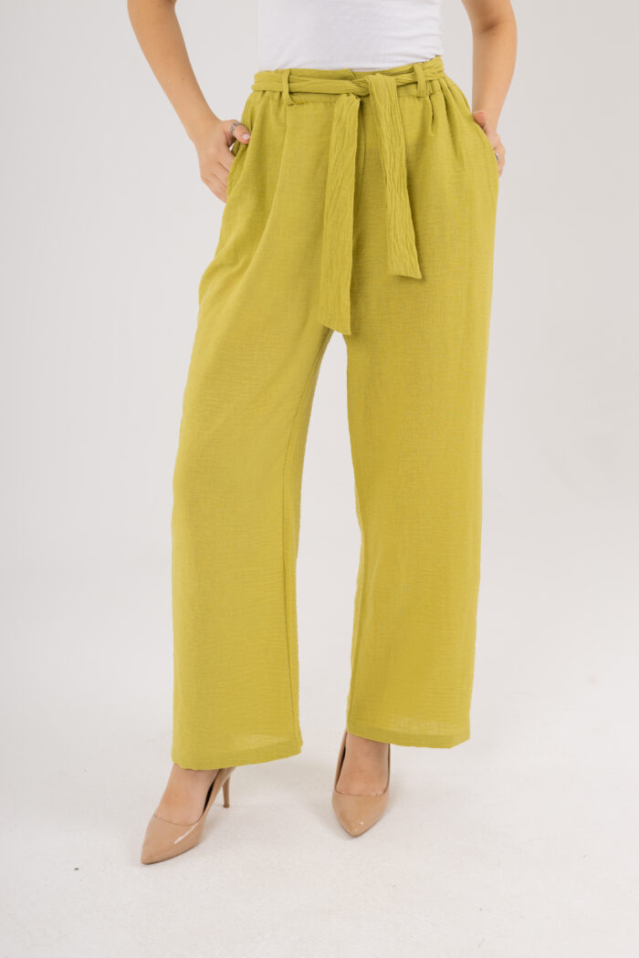 Boho Linen Trousers - Image 4