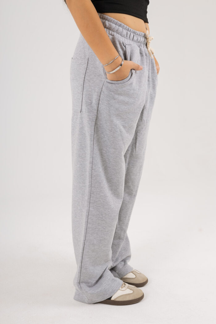 Wide-Leg Basic Sweatpants - Image 31