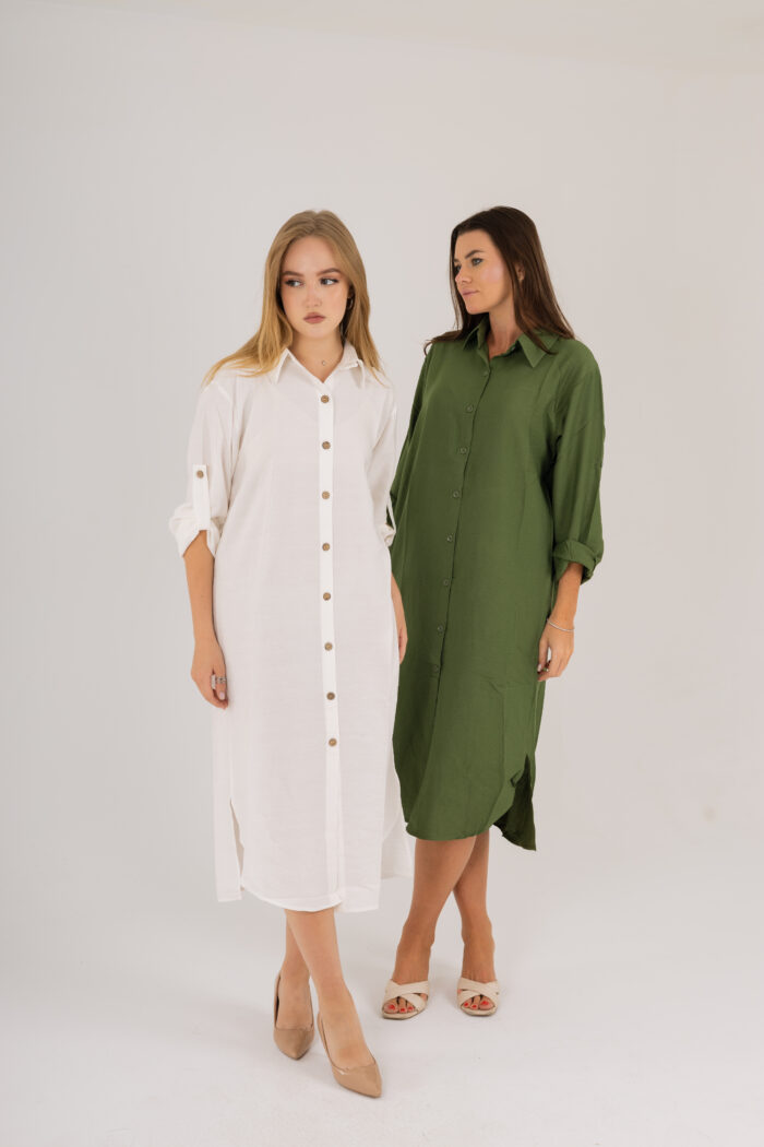 Long Shirt Dress linen