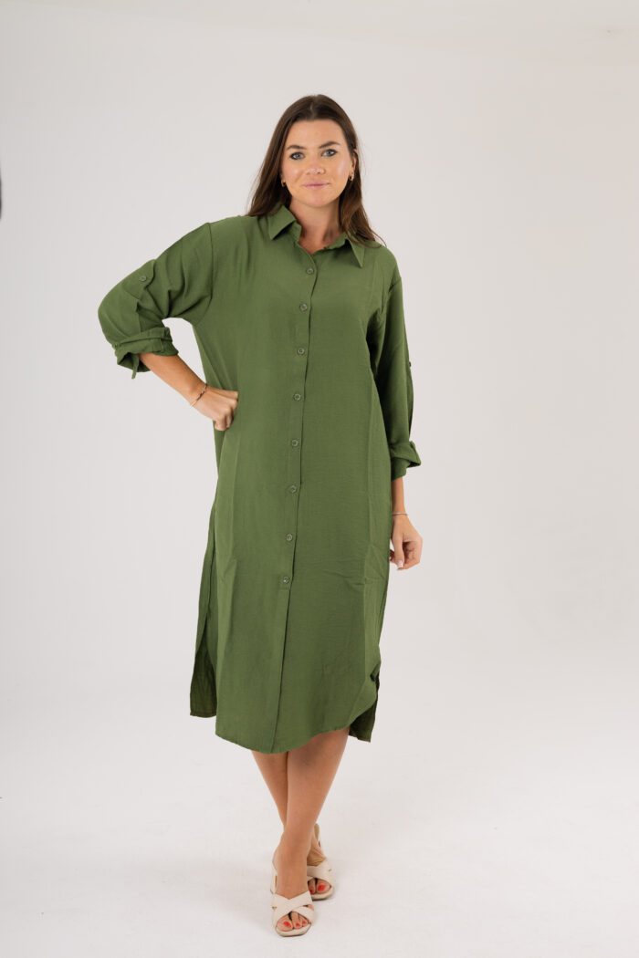 Long Shirt Dress linen - Image 8
