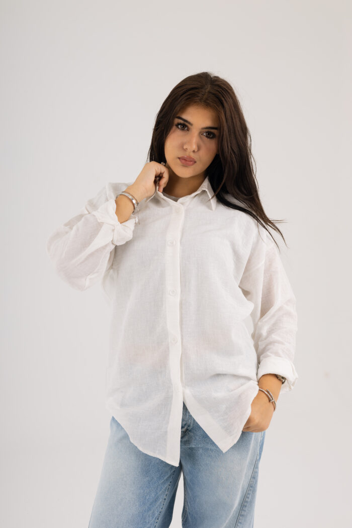 Boho Linen Shirt - Image 9
