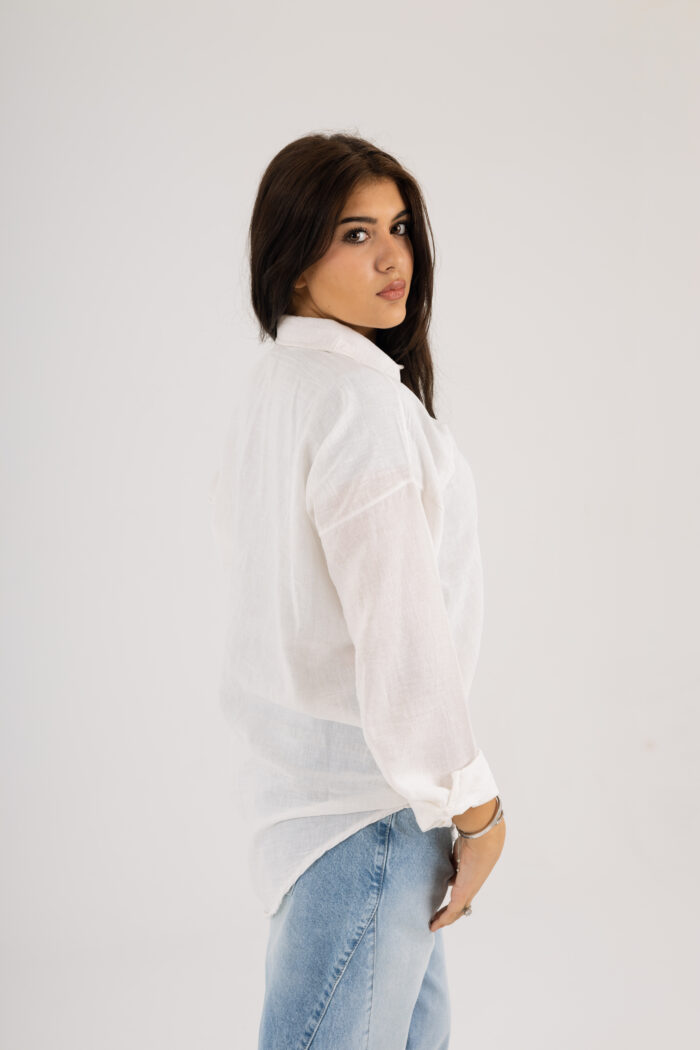 Boho Linen Shirt - Image 8