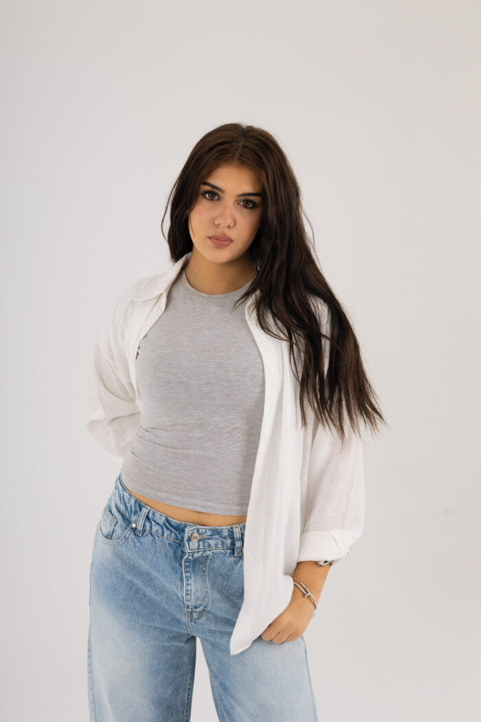 Boho Linen Shirt - Image 7
