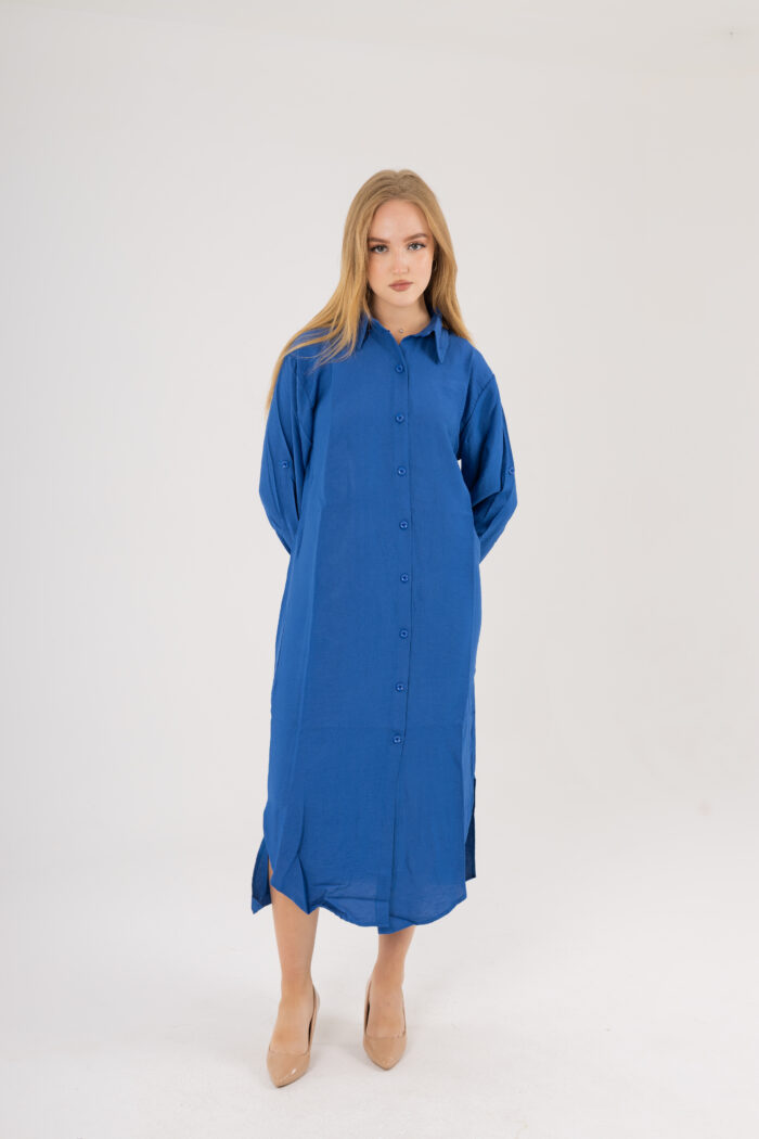 Long Shirt Dress linen - Image 5