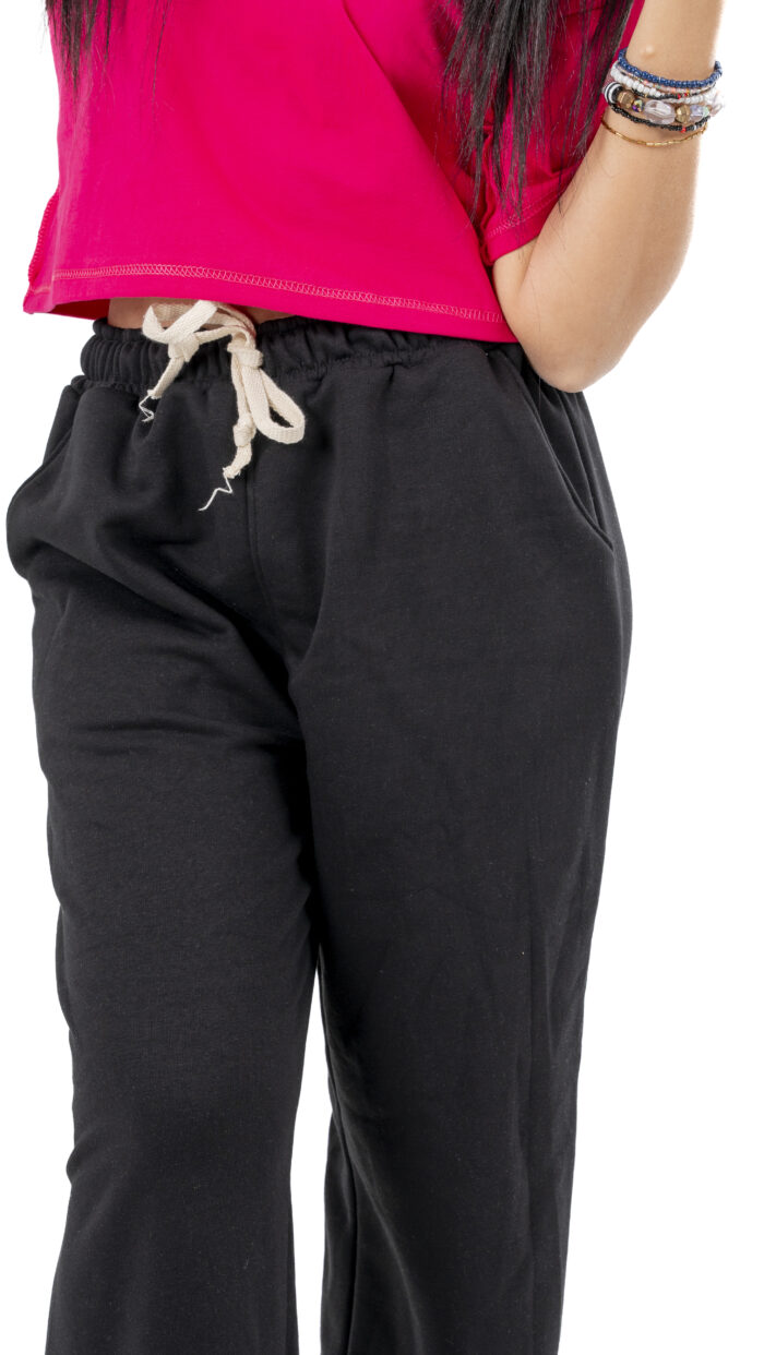 Wide-Leg Basic Sweatpants - Image 6