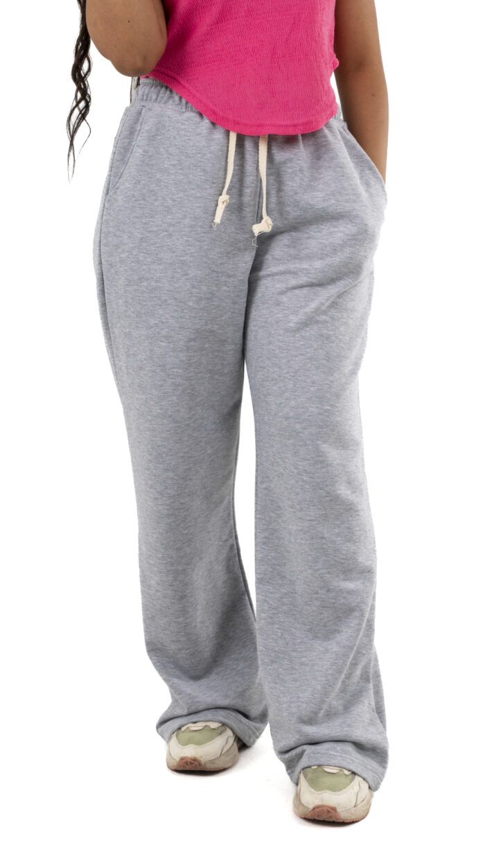 Wide-Leg Basic Sweatpants - Image 7