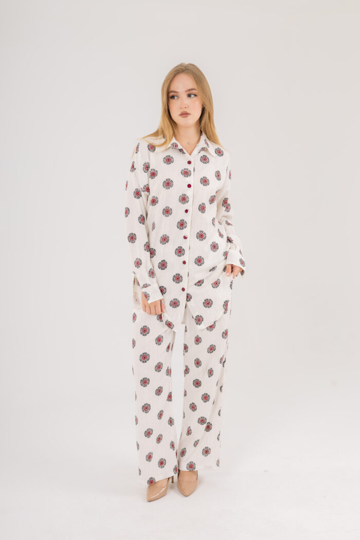 Full printed ethnic oversize set - Image 25
