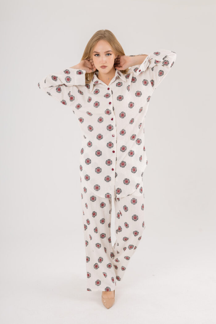 Full printed ethnic oversize set - Image 23