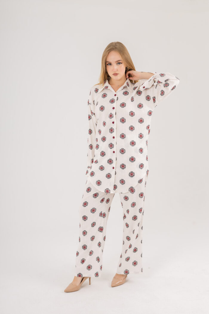 Full printed ethnic oversize set - Image 22