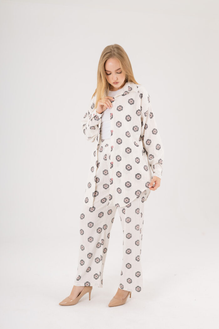 Full printed ethnic oversize set - Image 14