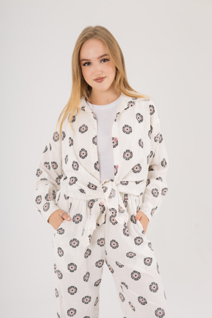 Full printed ethnic oversize set - Image 11
