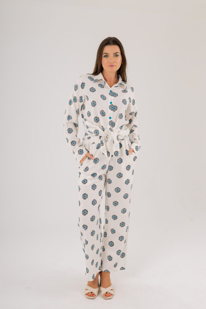 Full printed ethnic oversize set - Image 9