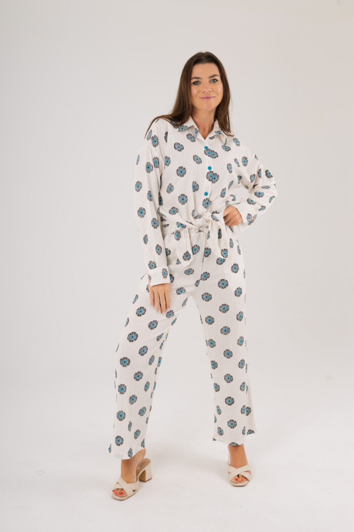 Full printed ethnic oversize set - Image 2