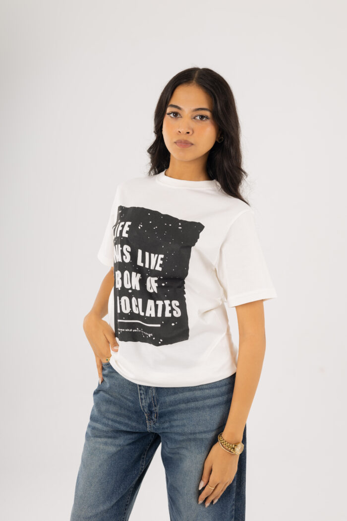 Printed Life T-shirt - Image 9