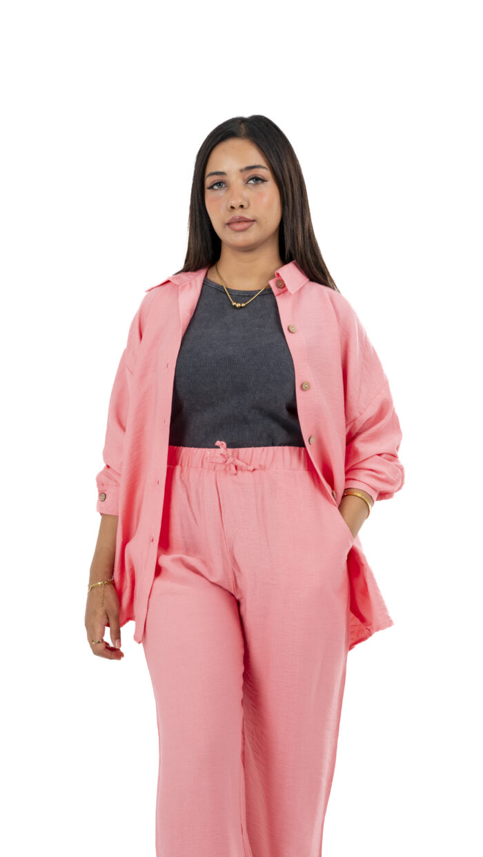 Basic Oversized Linen Set - Image 12