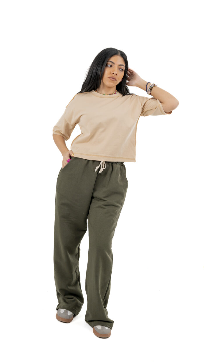 Basic Cropped T-Shirt - Image 7