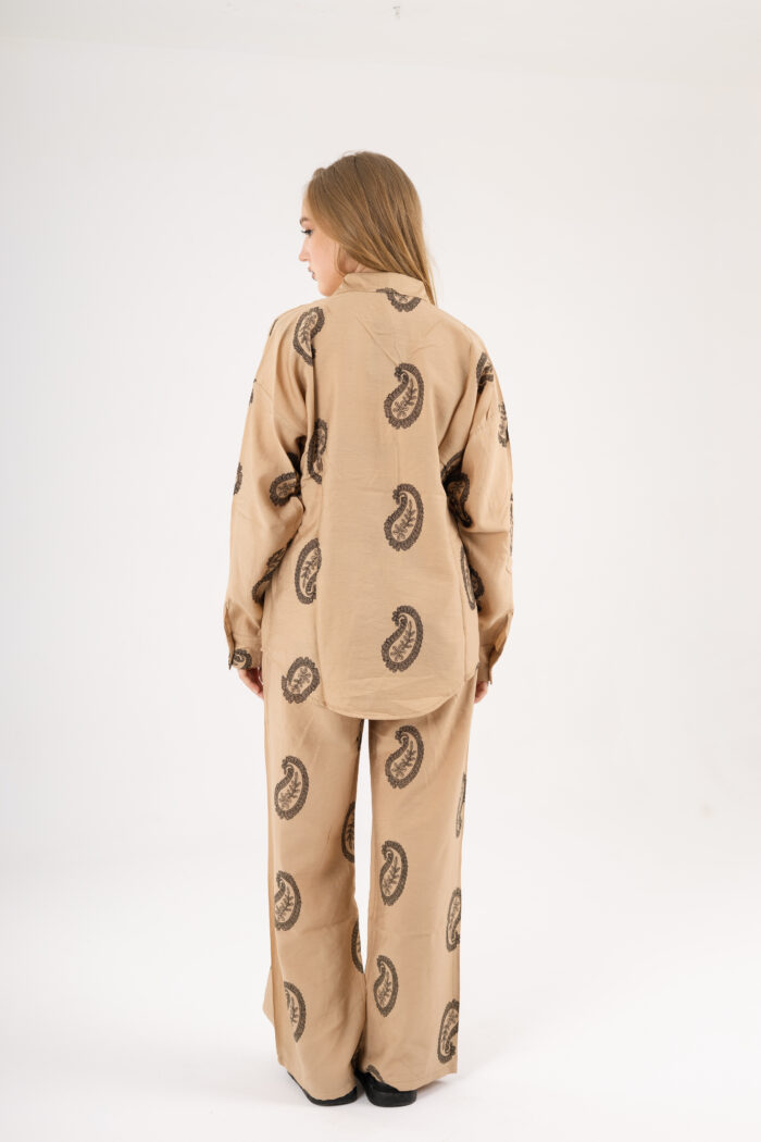 Paisley printed linen set - Image 16