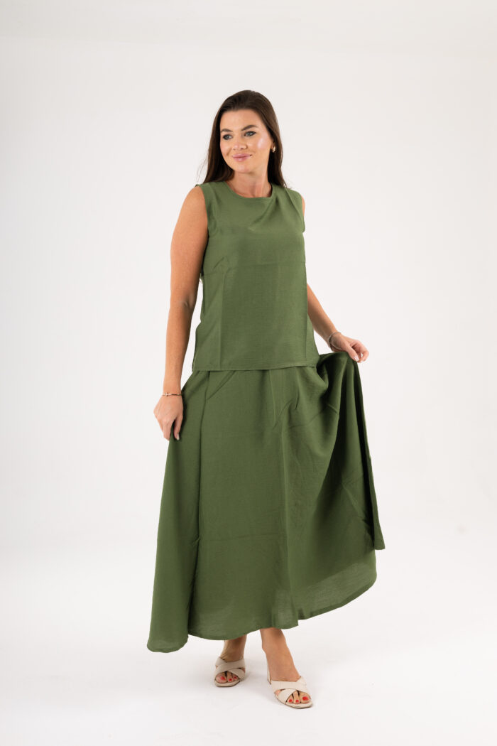 Su linen Skirt set - Image 4