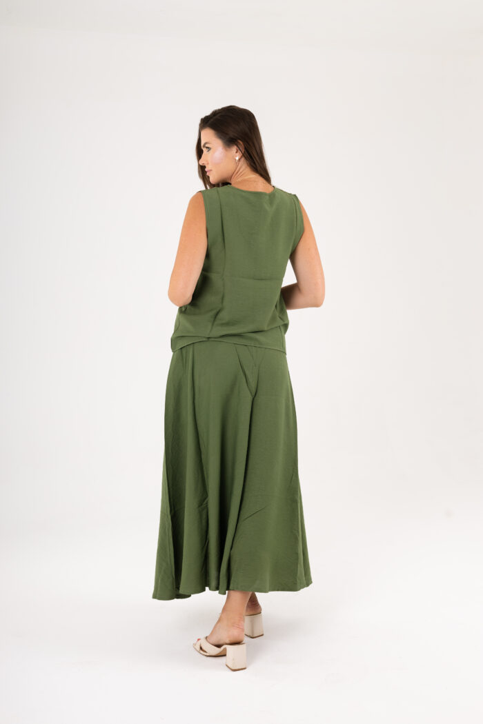 Su linen Skirt set - Image 9