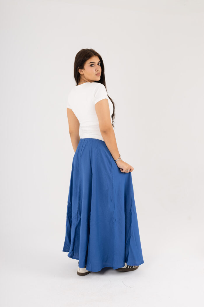 linen Maxi basic Skirt - Image 39