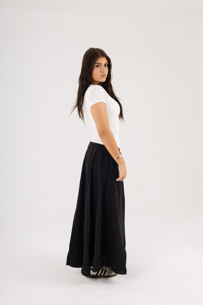 linen Maxi basic Skirt - Image 36