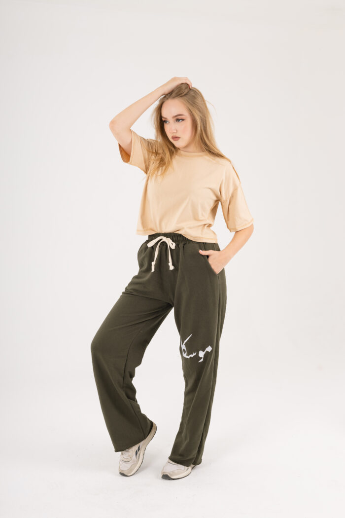 Mosca Embroidery Sweatpants - Image 4