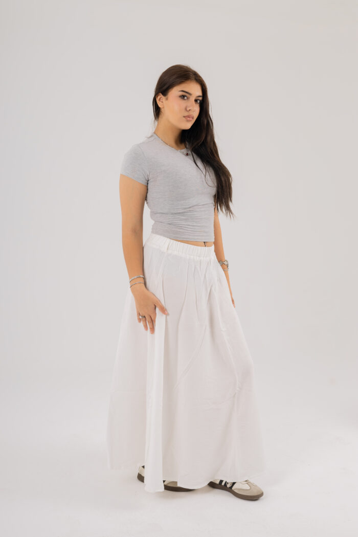 linen Maxi basic Skirt - Image 28