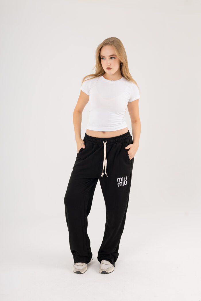 MiuMiu Embroidery Sweatpants - Image 18